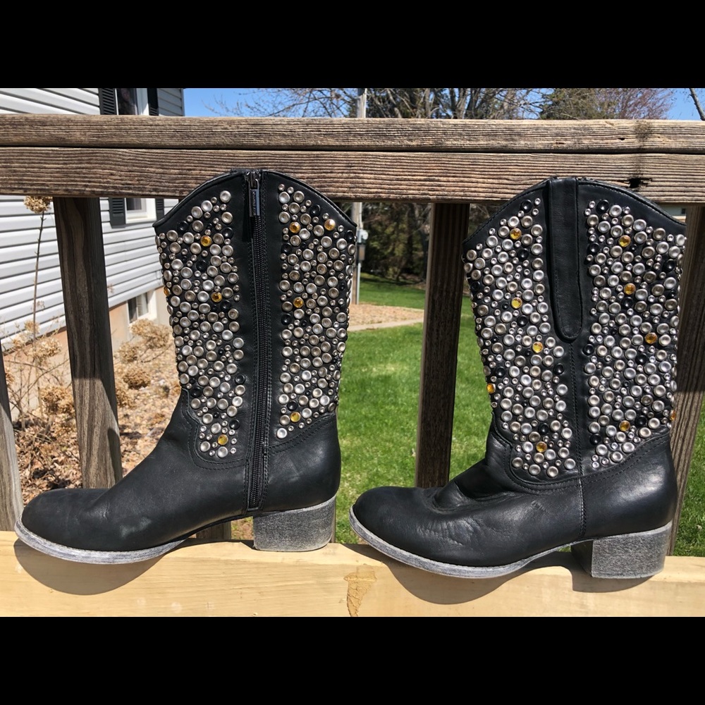 Modern Vice Studded Boots